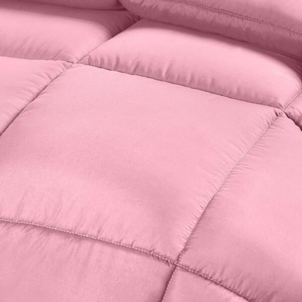 Utopia Bedding Queen Comforter – Quilted Duvet Insert, Down Alternative, Box Stitched with Corner Tabs (White) - Image 24