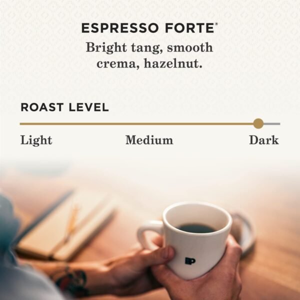 Peet's Coffee, Dark Roast Whole Bean Coffee - Espresso Forte 32 Ounce Bag - Image 3