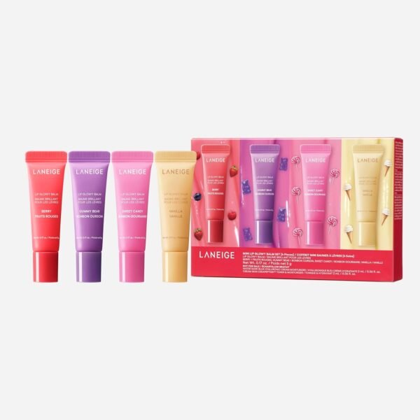 LANEIGE Lip Glowy Balm Hydrate, Glossy, Lightweight, Moisturize & Tint with Shea Butter