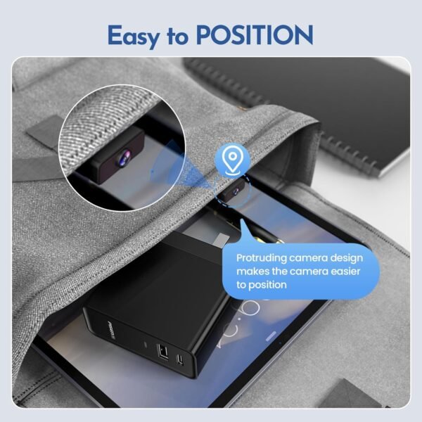 Mini Camera, 4K HD Nanny Cam for Home - Smallest WiFi Wireless Camera with Motion Detection, App Control, Cloud & SD Storage, No WiFi Needed for Pet/Baby/Nanny Surveillance - Image 3