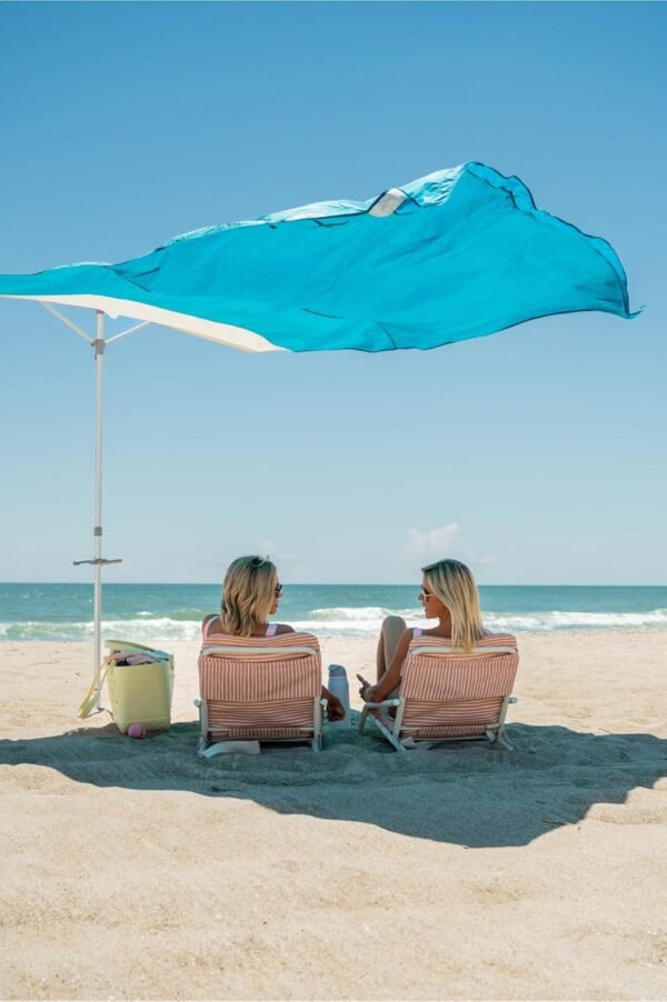 Solbello® Shade - The ultimate Wind-Driven® beach umbrella. Effortless to set up, lightweight, won't blow down the beach, UPF 50+ sun protection - Image 4