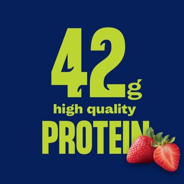 Core Power Elite High Protein Shake, Strawberry, 42g Bottle, 14oz, 12 Pack - Image 7