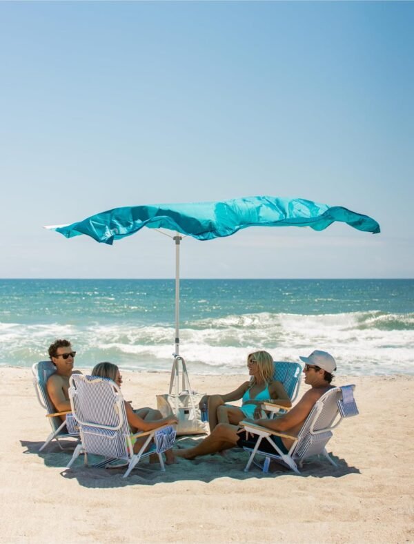 Solbello® Shade - The ultimate Wind-Driven® beach umbrella. Effortless to set up, lightweight, won't blow down the beach, UPF 50+ sun protection - Image 5