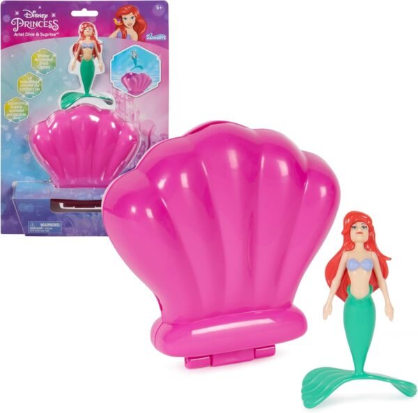 Swimways Disney Princess Ariel Inflatable Water Boat Vehicle for Kids Ages 3+