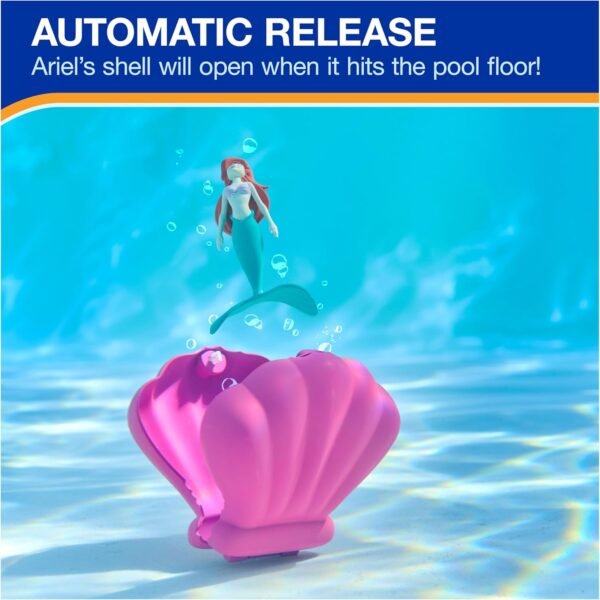 Swimways Disney Princess Ariel Inflatable Water Boat Vehicle for Kids Ages 3+ - Image 4
