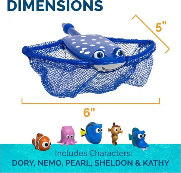 SwimWays Disney Finding Dory Mr. Ray's Dive and Catch Game, Bath Toys and Pool Party Supplies for Kids Ages 5 and Up - Image 2